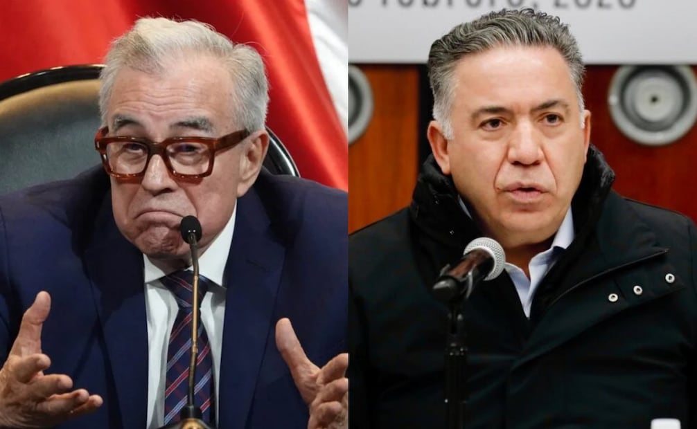 El Departamento de Justicia de Estados Unidos señaló a Rubén Rocha y Enrique Inzunza de presuntamente pactar con el Cártel de Sinaloa. Fotos: Cuartoscuro y Especial