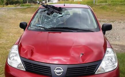 Mexican couple runs over pressumed assailant