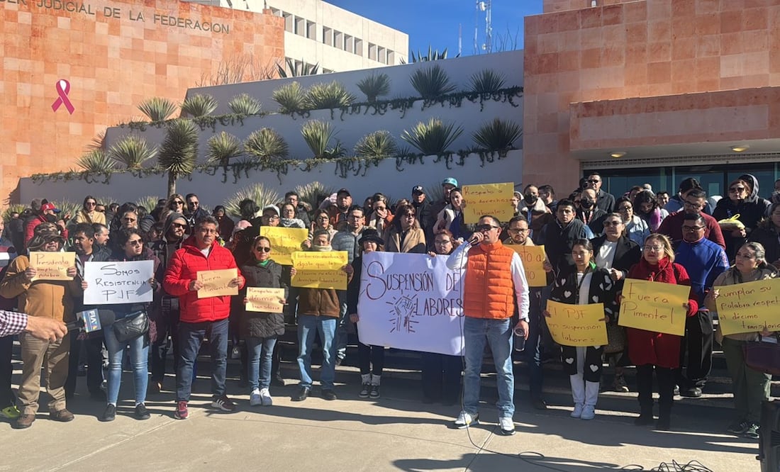 PJF de Zacatecas se suma a paro de labores. Foto: Especial