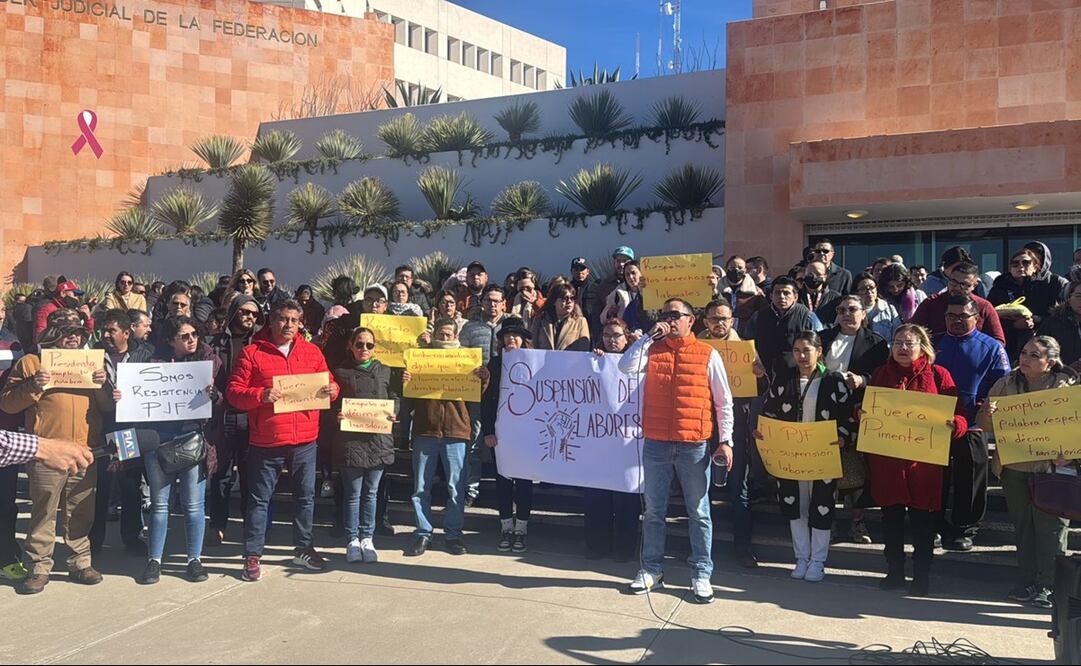 PJF de Zacatecas se suma a paro de labores. Foto: Especial