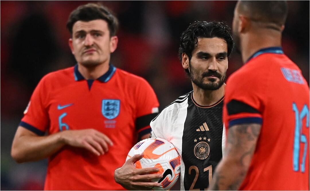 Inglaterra empató 3-3 con Alemania en Wembley / Foto: AFP