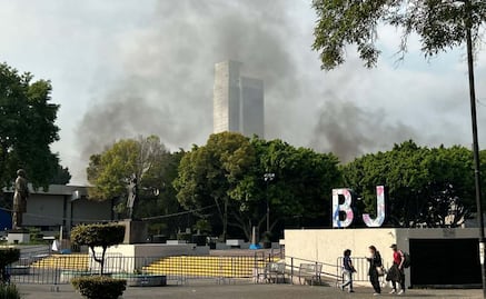 “Estábamos trabajando cuando el humo negro entró por las ventanas”; empleados relatan cómo vivieron el incendio en la Benito Juárez