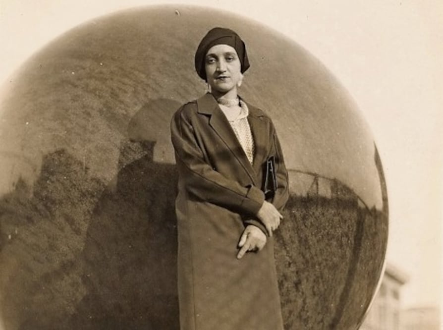 Antonieta Rivas Mercado, 23 de octubre de 1929, Universidad
de Columbia, Nueva York. Crédito: Fotografía de Emilio Amero, del archivo de Laura García Lorca de los Ríos