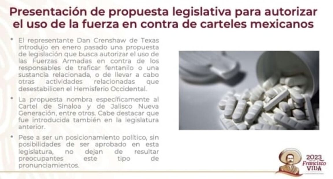 “Preocupante” propuesta de usar ejército de EU contra cárteles mexicanos, reconoce SRE