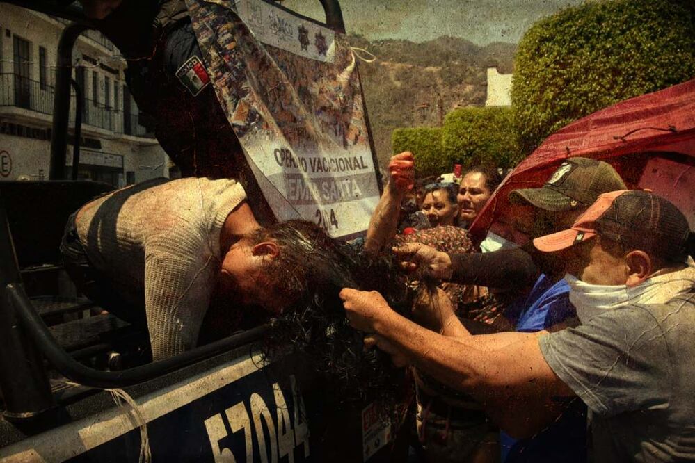 Una mujer murió linchada señalada por los vecinos de la muerte de la niña Camila de 8 años en Taxco, Guerrero. / Foto: Salvador Cisneros EL UNIVERSAL.