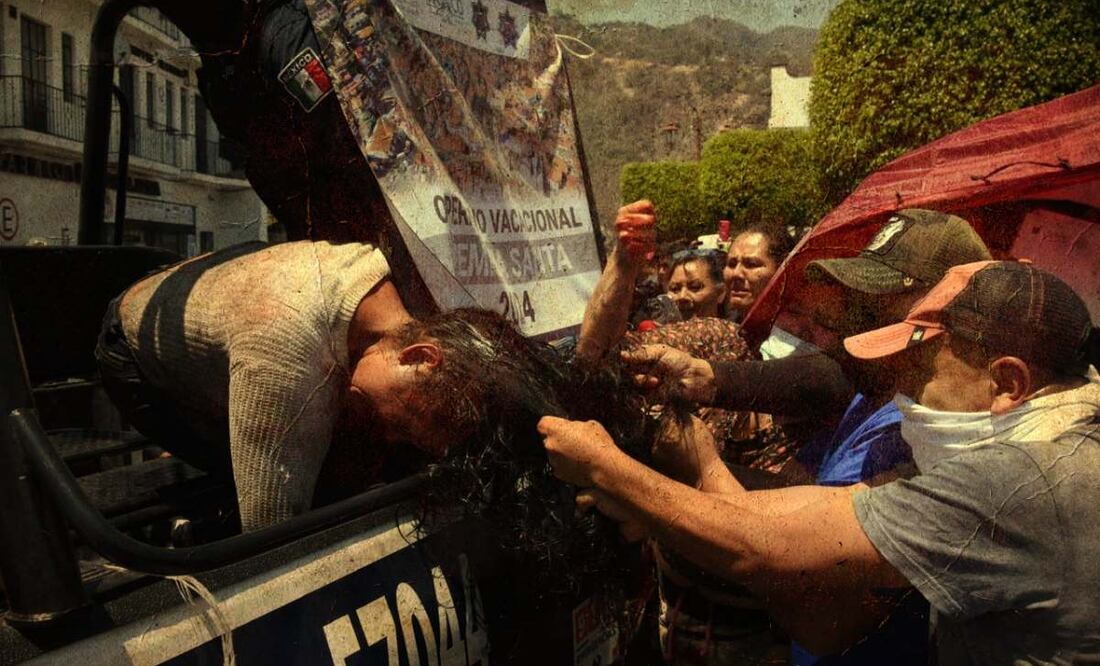 Una mujer murió linchada señalada por los vecinos de la muerte de la niña Camila de 8 años en Taxco, Guerrero. / Foto: Salvador Cisneros EL UNIVERSAL.