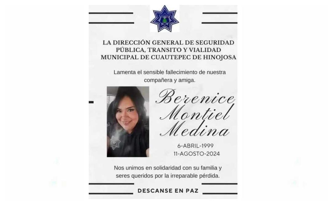 Berenice Montiel Medina. Foto: Especial