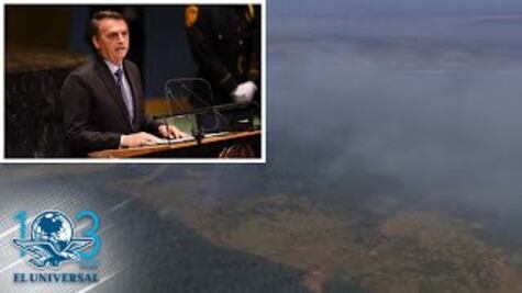 Bolsonaro niega que la Amazonia sea "un patrimonio de la humanidad"