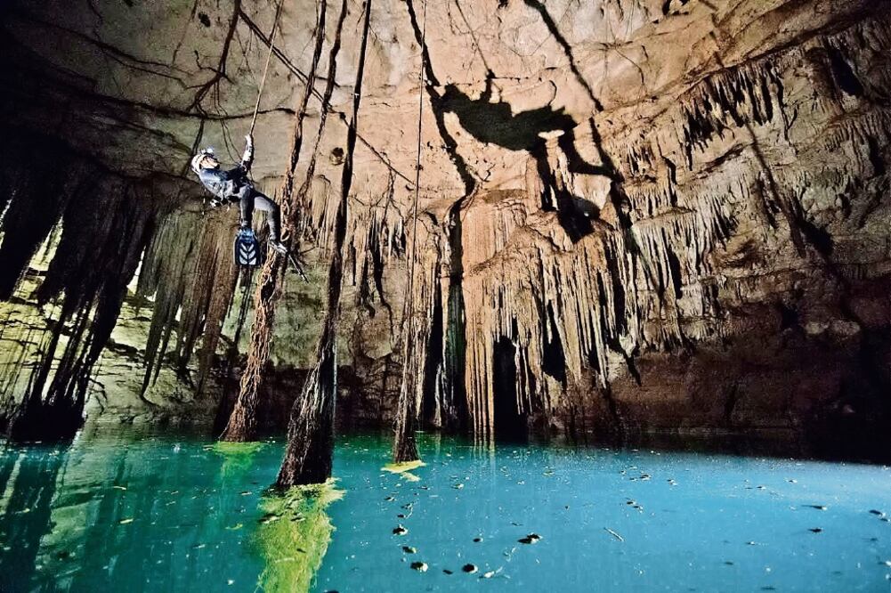 De acuerdo con Guillermo de Anda, encargado del proyecto, este museo será único en el mundo ya que no se extraerá ninguna pieza, sino que aplicarán una metodología de registro en 3D (PAUL NICKLEN)