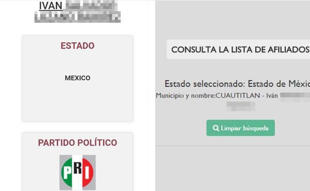 (Fotos: INE, PRI)