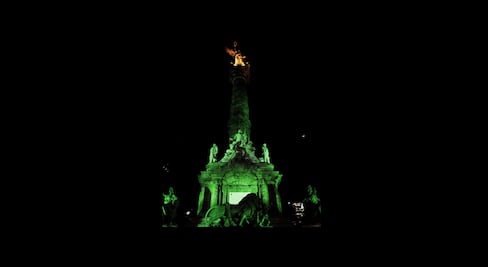 Cuáles monumentos en México se iluminan de verde por el Día de San Patricio