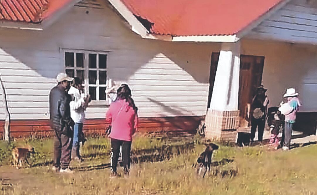 Habitantes de Santiago Yosondúa abandonaron sus hogares. TOMADA DE VIDEO