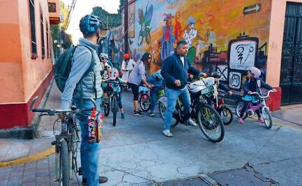 Fomentan Bicibús Escolar; una opción de movilidad
