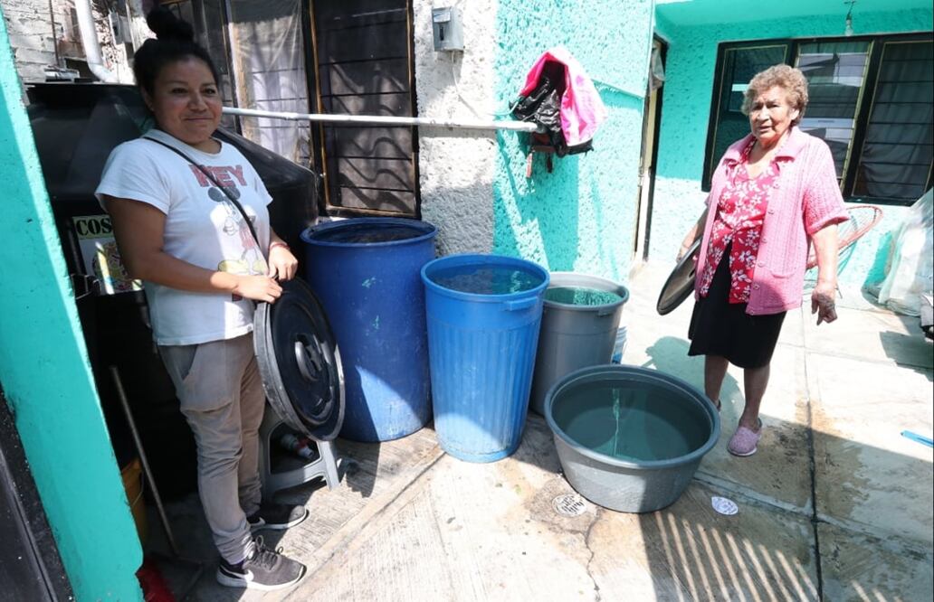 Por sequía en el Sistema Cutzamala habrá cortes al suministro de agua y afectará a 12 alcaldías de la Ciudad de México. Foto:EL UNIVERSAL