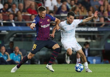 Barcelona y Messi aplastan al PSV de los mexicanos