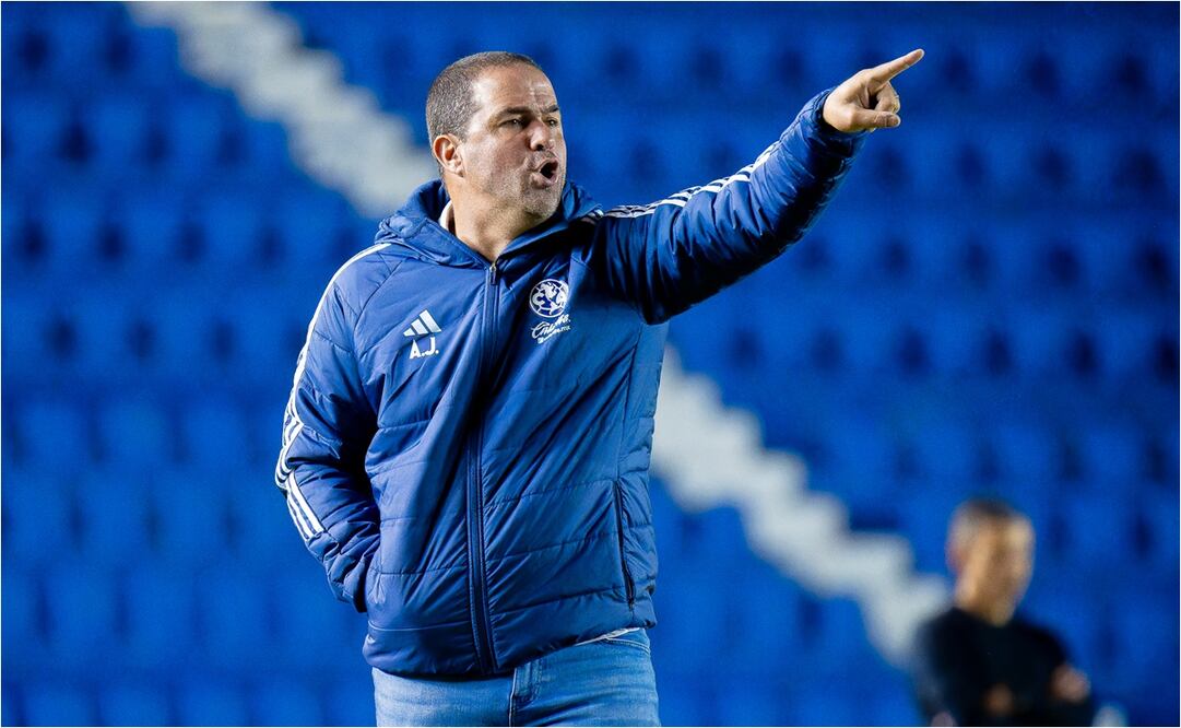 André Jardine cumplió ante el Atlético de San Luis 100 partidos de Liga MX como técnico del América. FOTO: IMAGO7