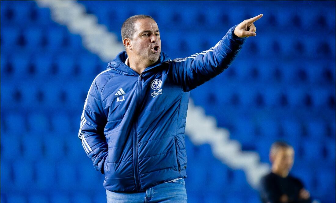 André Jardine cumplió ante el Atlético de San Luis 100 partidos de Liga MX como técnico del América. FOTO: IMAGO7