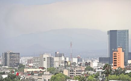 Se registra mala calidad del aire en el norte y centro del Valle de México 