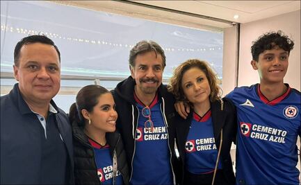 Eugenio Derbez asiste a la final entre América y Cruz Azul para ver a su sobrino jugar
