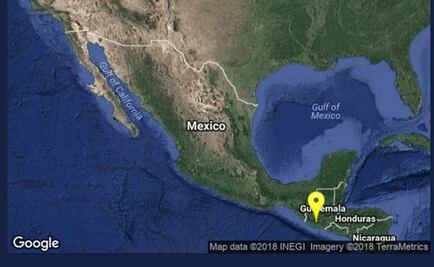 Registran sismo magnitud 5 en Ciudad Hidalgo, Chiapas