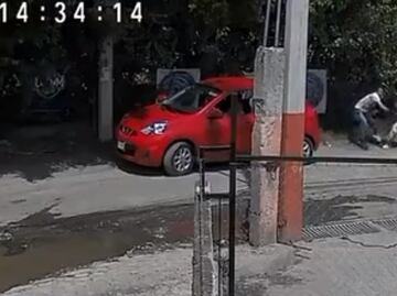 ¡Papá, papá! Captan intento de secuestro de una adolescente en Cuernavaca, Morelos