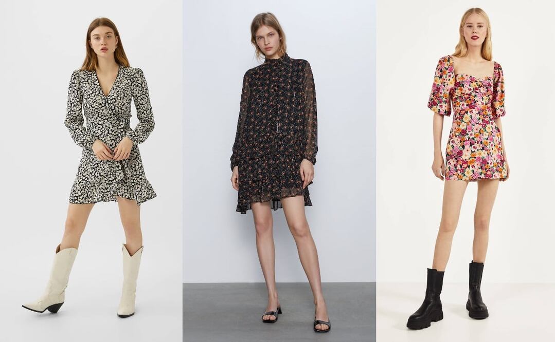 Con esta guía tus zapatos y vestidos serán los mejores aliados de estilo Foto: Stradivarius, Zara, Bershka