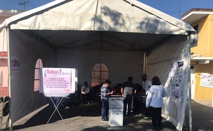 Instalan casillas por elección extraordinaria en Atlautla, Edomex