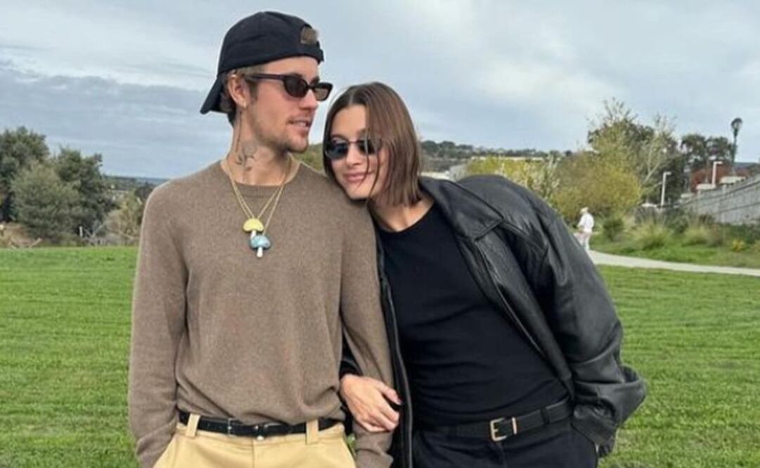 Justin Bieber y su esposa Hailey. Foto: Instagram oficial.