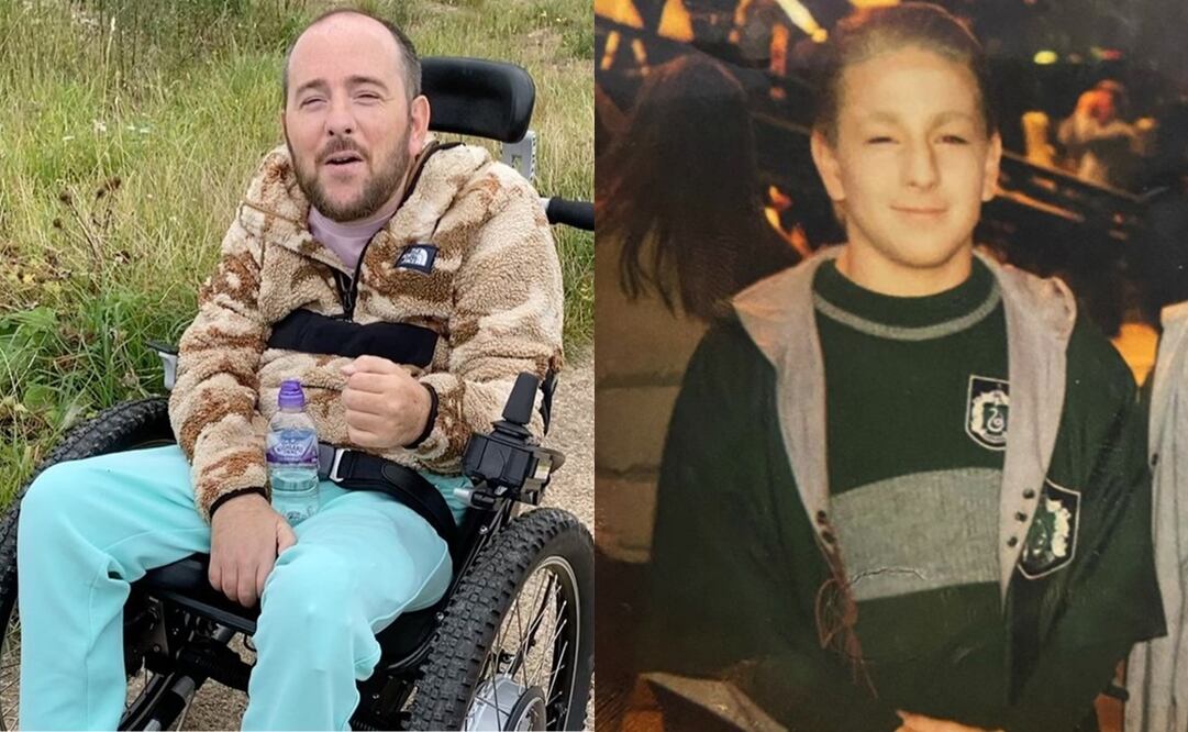 David Holmes fue doble de acción Daniel Radcliffe en "Harry Potter" por una década.
Fotos: Instagram, vía @davidholmes83