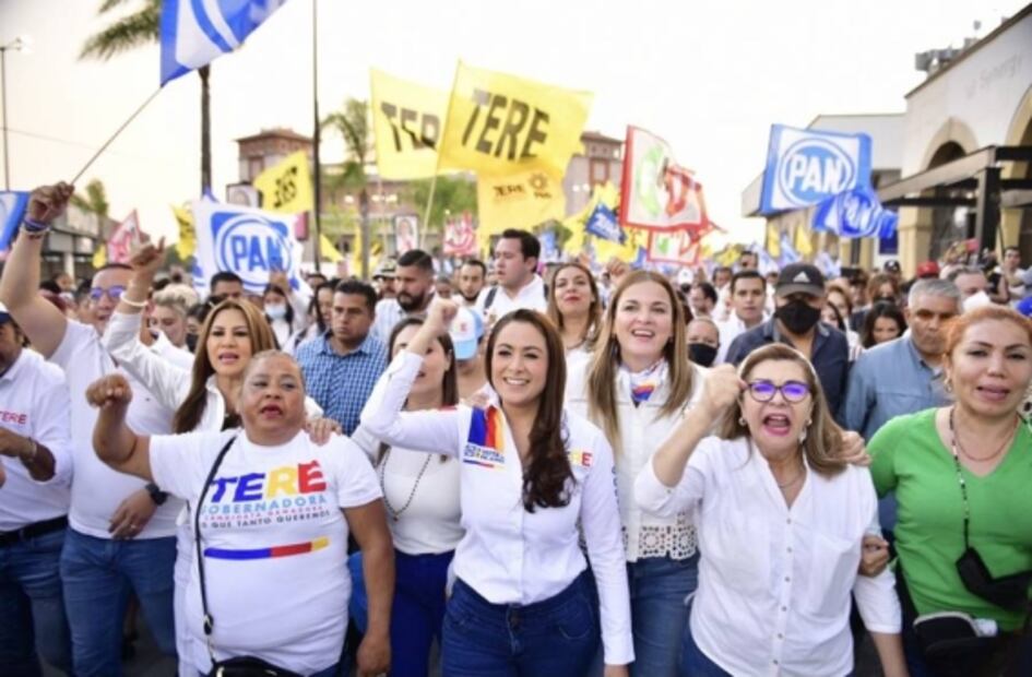 Sin Tere Jiménez se desarrolla el debate de candidatas a la gubernatura de Aguascalientes