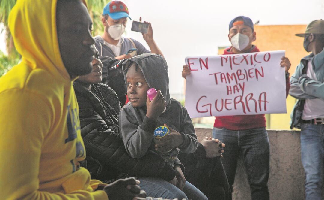Varios migrantes relatan que salen de un país violento y llegan a otro igual o peor de peligroso. Foto: AIMEE MELO. EL UNIVERSAL