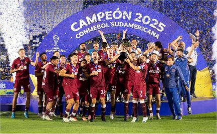 Lanús se corona en la Copa Sudamericana ante Atlético Mineiro con varias exfiguras de la Liga MX