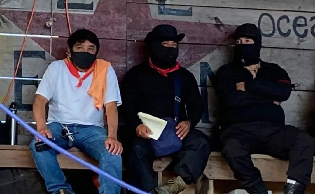 El subcomandante Marcos, se le vio en el evento del 30 aniversario del levantamiento del Ejército Zapatista de Liberación Nacional (EZLN). Foto: Especial