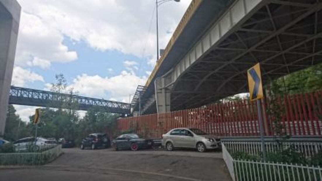 El primer puente vehicular de la CDMX