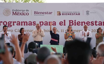 "El crimen no es opción de vida, es cárcel", advierte Sheinbaum; refuerzan Plan por la Paz en Michoacán