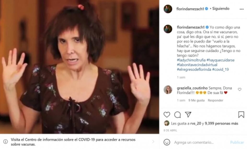 Las dos pérdidas de Florinda Meza 