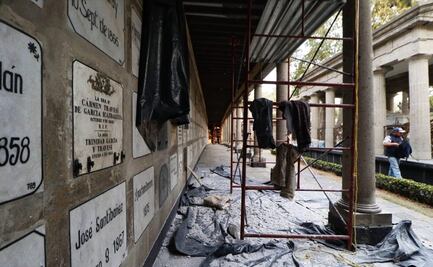 Restauran el Museo Panteón de San Fernando, ícono del arte funerario