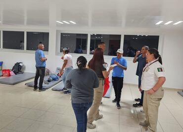 Hay 11 menores de edad entre los migrantes rescatados en Matehuala