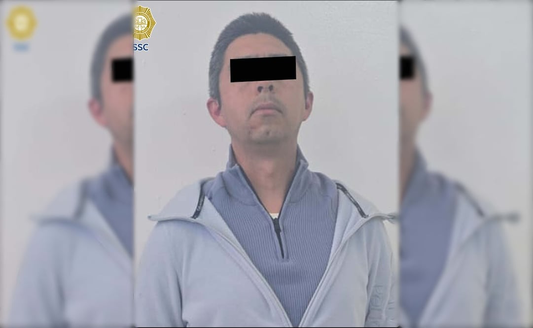 El sujeto fue detenido y trasladado ante el Ministerio Público. Foto: Secretaría de Seguridad Ciudadana