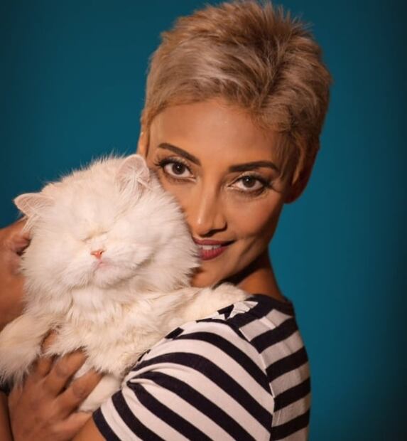 Moet, la gatita sin ojos que es una sensación en TikTok