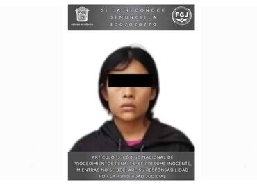 Capturan a mujer que abandonó a su bebé recién nacido en Ecatepec