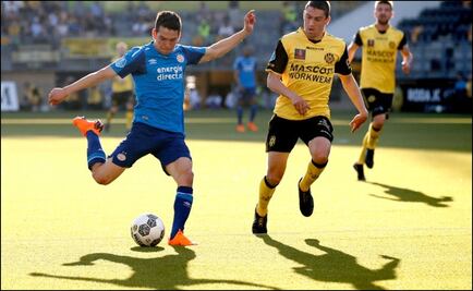 Hirving "Chucky" Lozano anota gol en empate del PSV