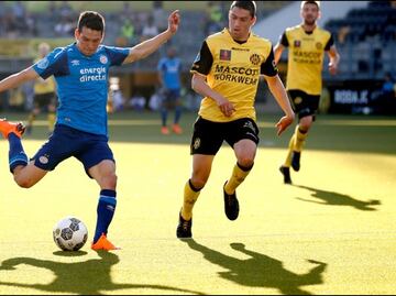 Hirving "Chucky" Lozano anota gol en empate del PSV