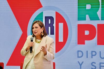 Xóchitl: “Los malos priistas ya se fueron del PRI”