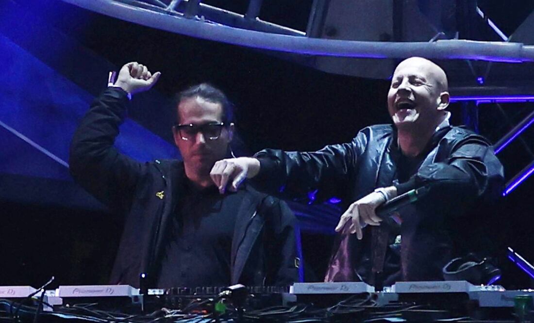 Infected Mushroom en el Festival EDC, el domingo 25 de febrero. 
Foto: EL UNIVERSAL / Berenice Fregoso