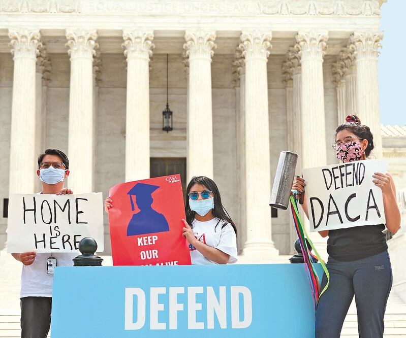 Jóvenes dreamers esperan un cambio en la política migratoria. ARCHIVO EL UNIVERSAL
