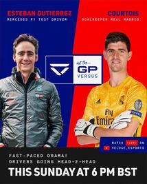 Esteban Gutiérrez enfrentará a Thibaut Courtois, portero del Real Madrid