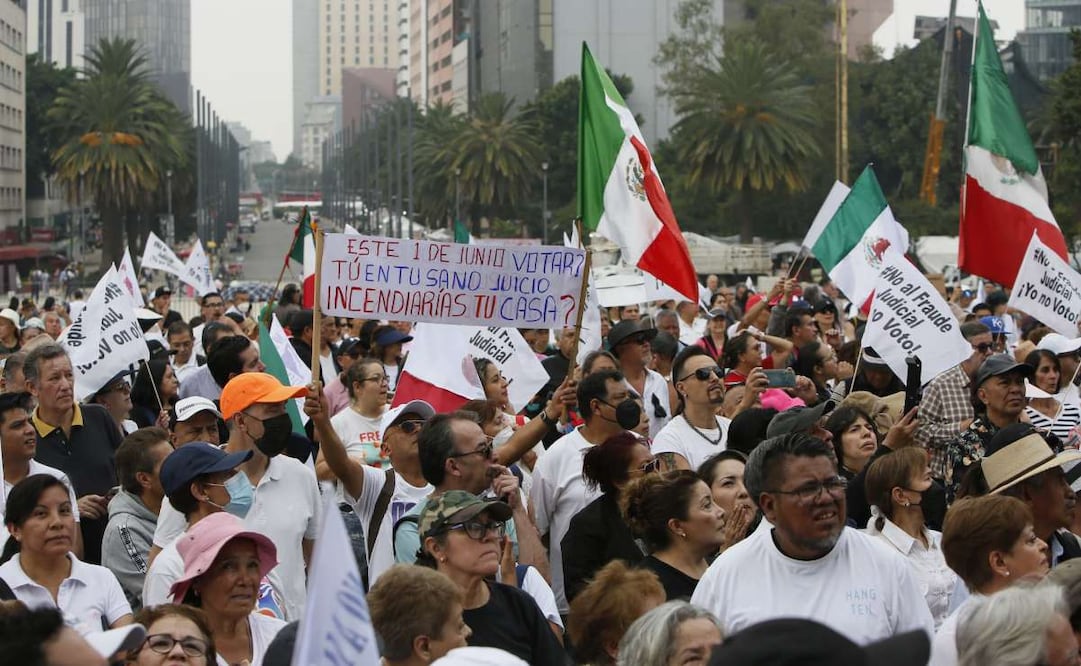 Protestan en los estados por elección judicial (01/06/2025). Foto: Darío Luna/ EL UNIVERSAL