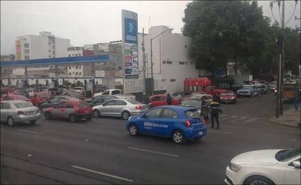 Todo un caos para llegar al estadio Azteca