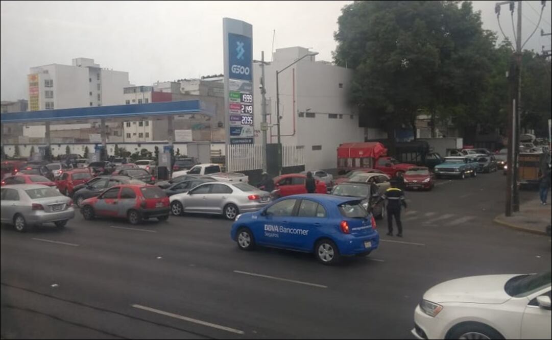 Calzada de Tlalpan en dirección al sur de la CDMX | Especial